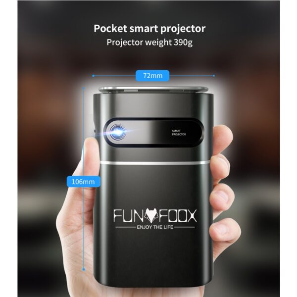 Mini DLP Projector FUN FOOX-SL01 (Android 9.0-Wi-Fi)